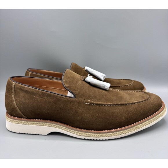 Steve Madden Men\'s Zander Slip-On Tassel Loafers, Tobacco, Size 9.5 M main image 4